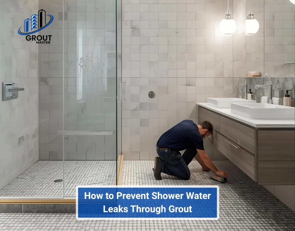 How to Prevent Shower Water Leaks Through Grout