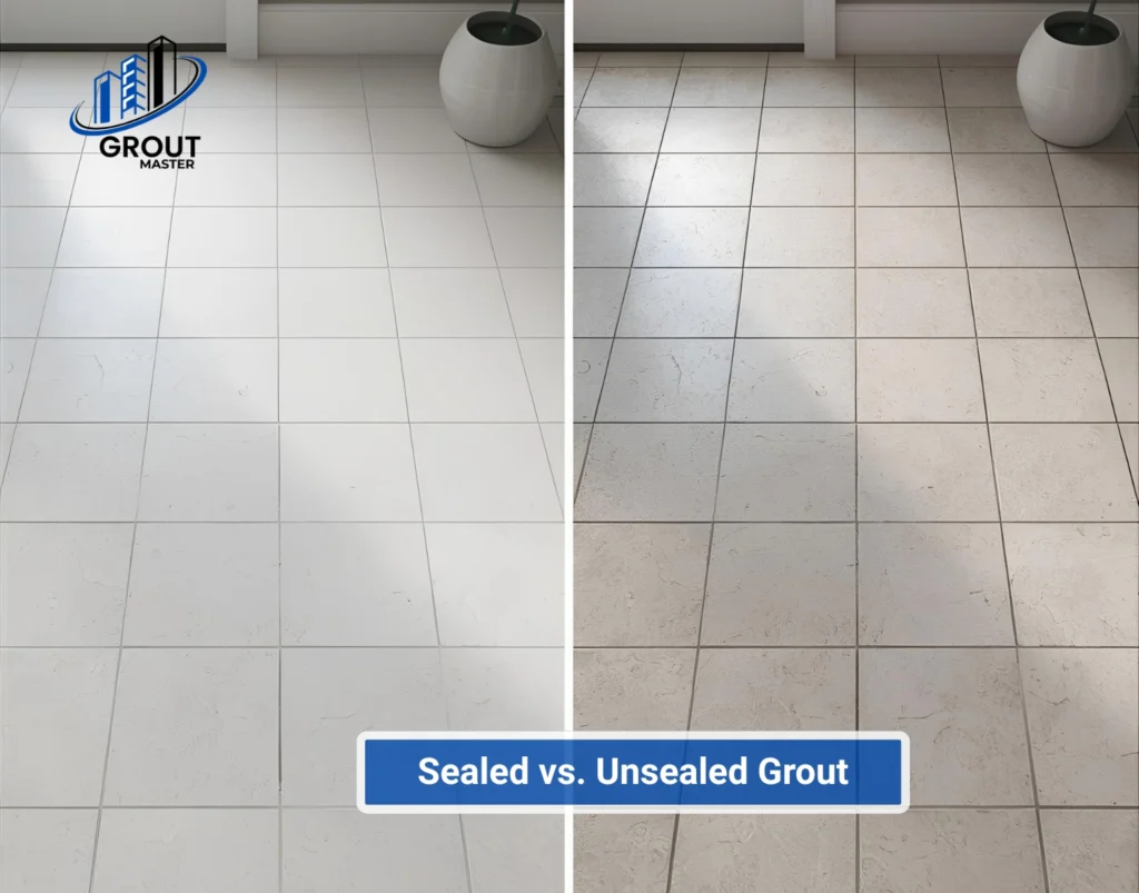 Sealed vs. Unsealed Grout